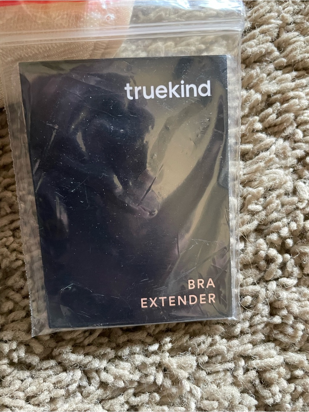 Truekind 2XL Daily Comfort Wireless Shaper Bra NWT Nude Back Extender - Picture 3 of 4